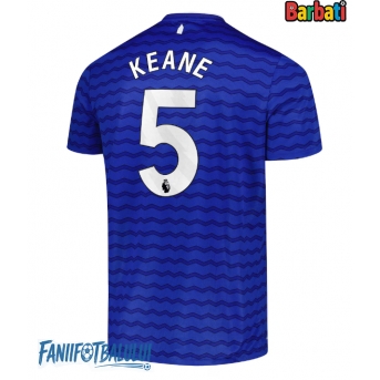 Everton Michael Keane #5 Tricou Fotbal Replică 2025-26 Barbati Acasa
